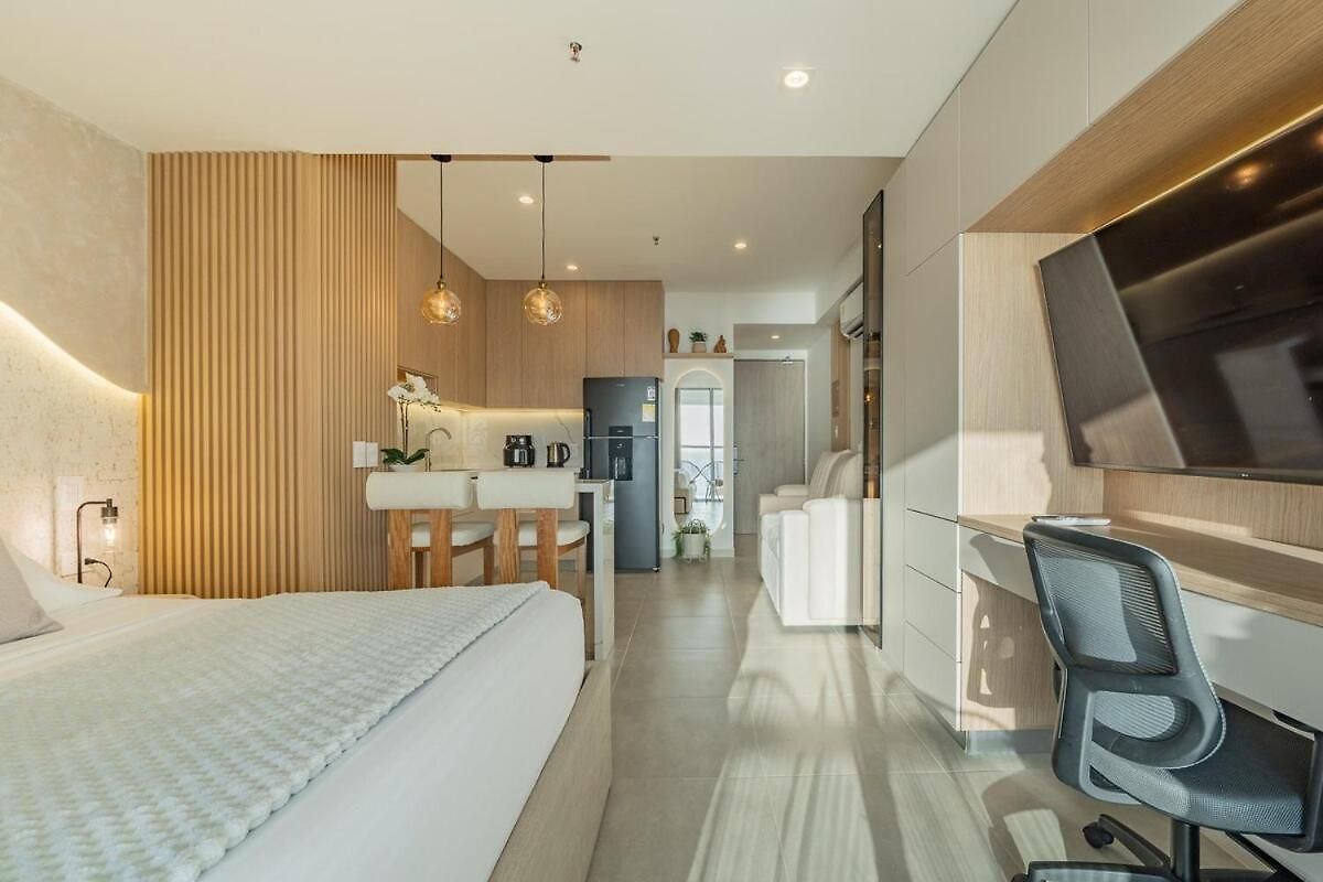 Elegant Sea View Loft Warm Design Airport 5 Min Apartamento *