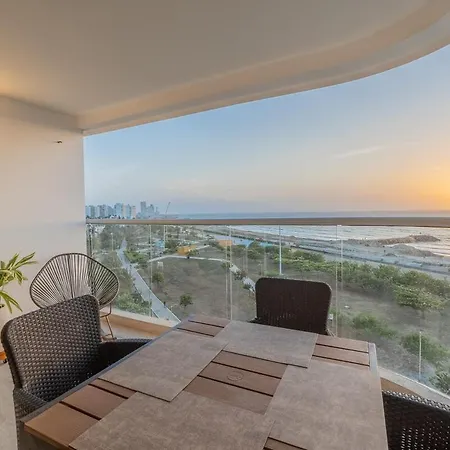 Elegant Sea View Loft Warm Design Airport 5 Min Apartamento