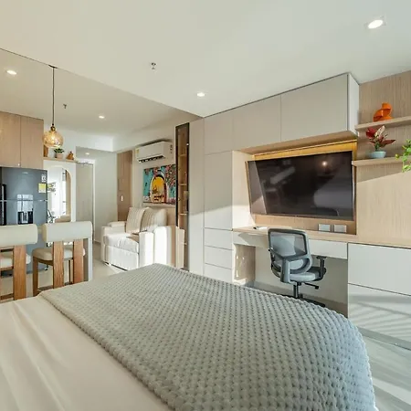 Elegant Sea View Loft Warm Design Airport 5 Min Cartagena