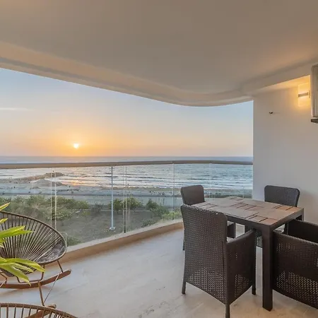 Elegant Sea View Loft Warm Design Airport 5 Min Apartamento Cartagena