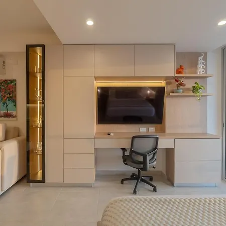 Apartamento Elegant Sea View Loft Warm Design Airport 5 Min *