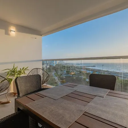 Elegant Sea View Loft Warm Design Airport 5 Min Cartagena