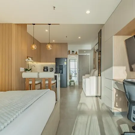 Elegant Sea View Loft Warm Design Airport 5 Min Apartamento *