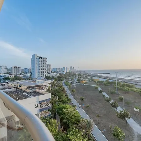 Elegant Sea View Loft Warm Design Airport 5 Min * Cartagena